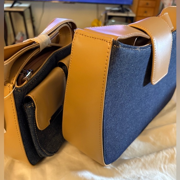 NWT- Denim & Tan
Mommy & Me
Matching Bag Set
Functionable and elegant - Picture 8 of 8